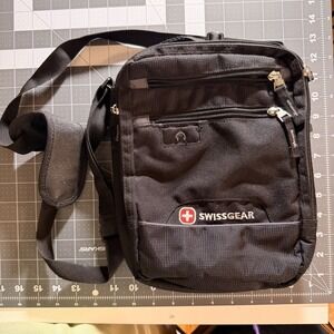 Swiss Gear Travel Bag Crossbody Shoulder Bag Black